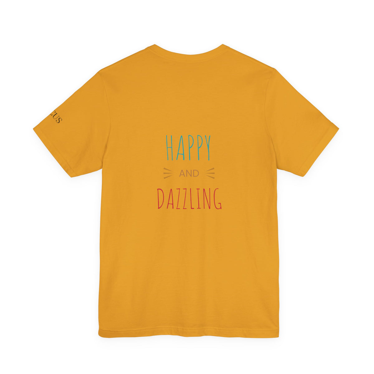 Pure Bliss Scenic Tee — “Happy and Dazzling” Graphic T-Shirt