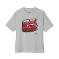 BOLD LINES Oversized Boxy Tee — Minimal Graphic Bold Line Design