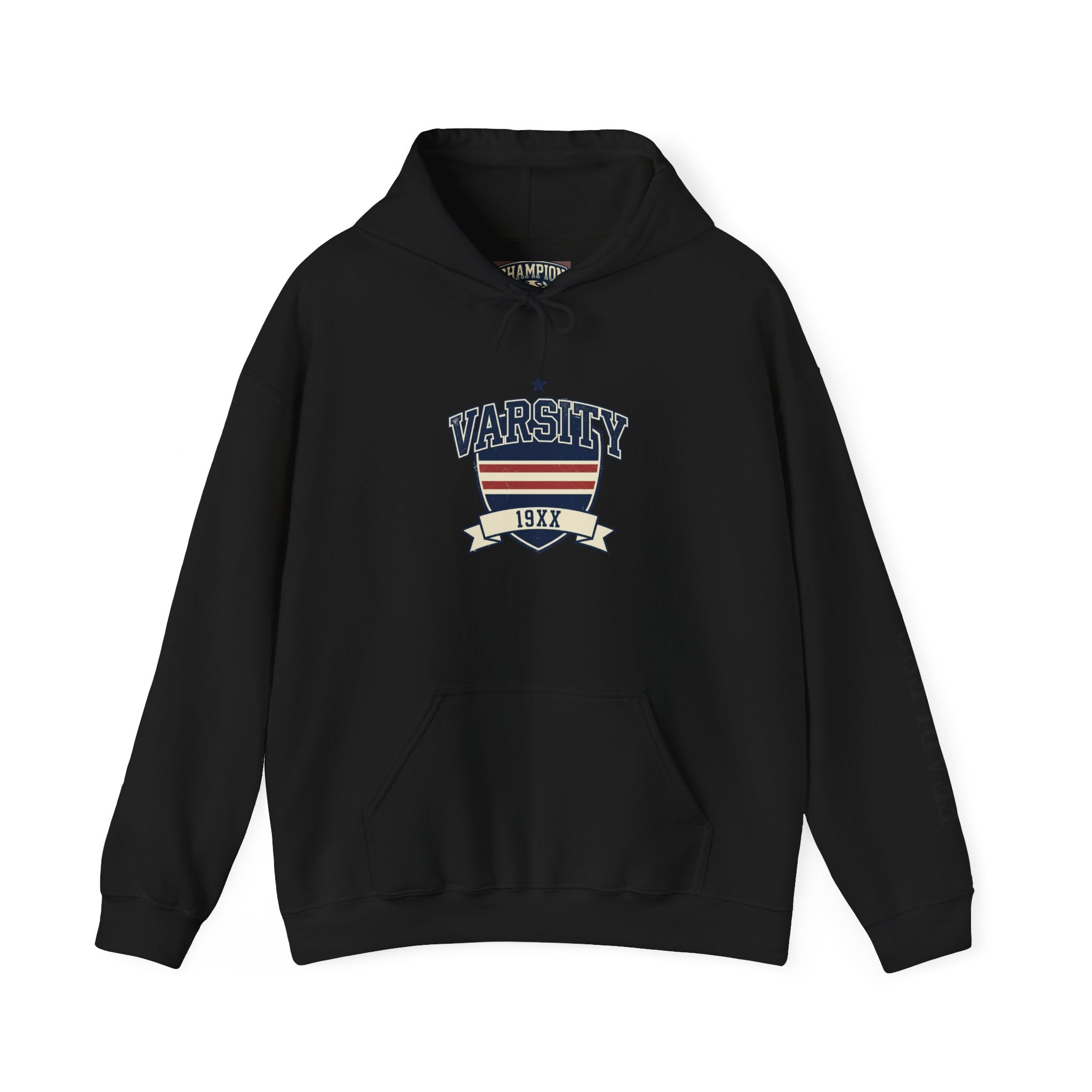 Varsity '89 Hooded Sweatshirt — Unstoppable Star Back Logo