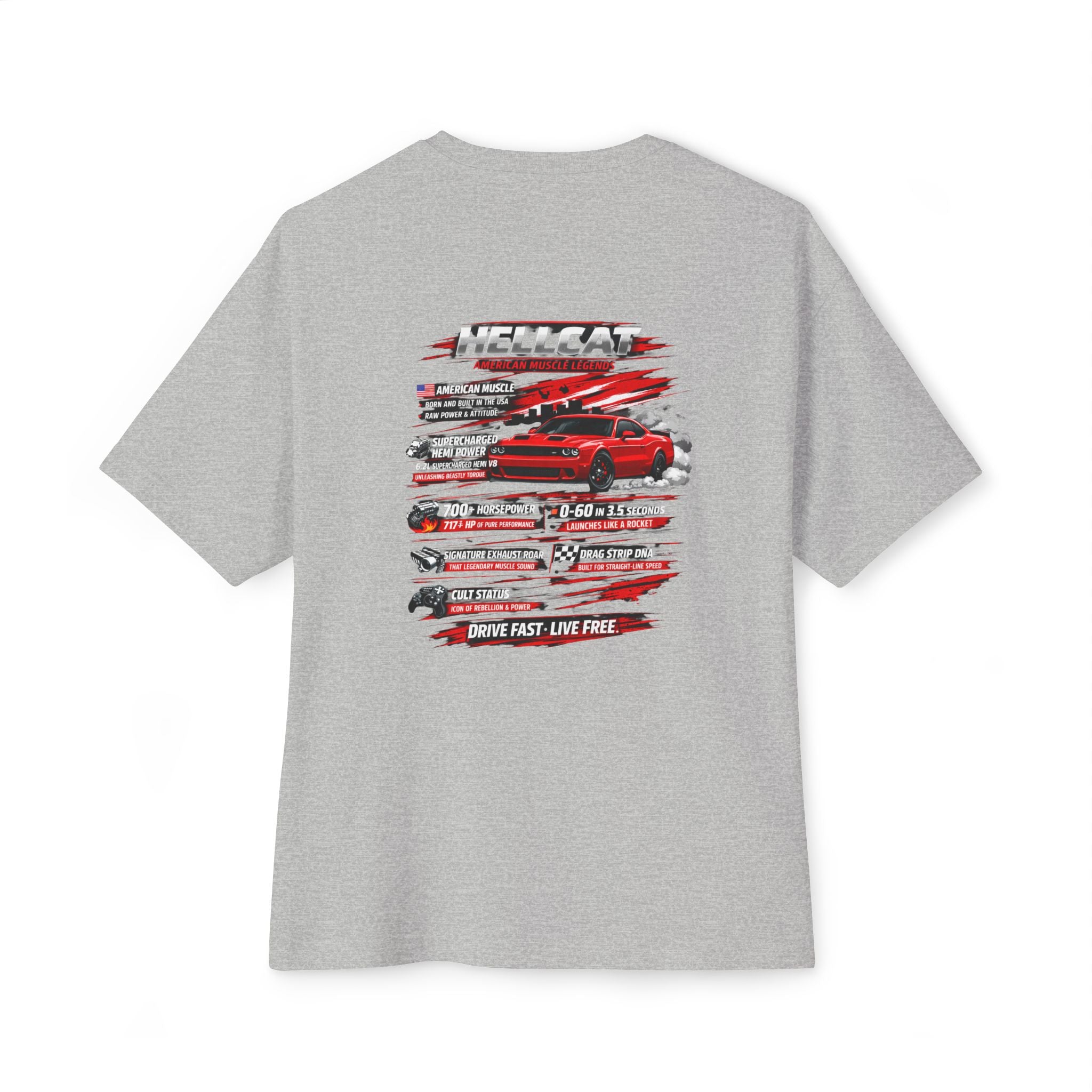BOLD LINES Oversized Boxy Tee — Minimal Graphic Bold Line Design