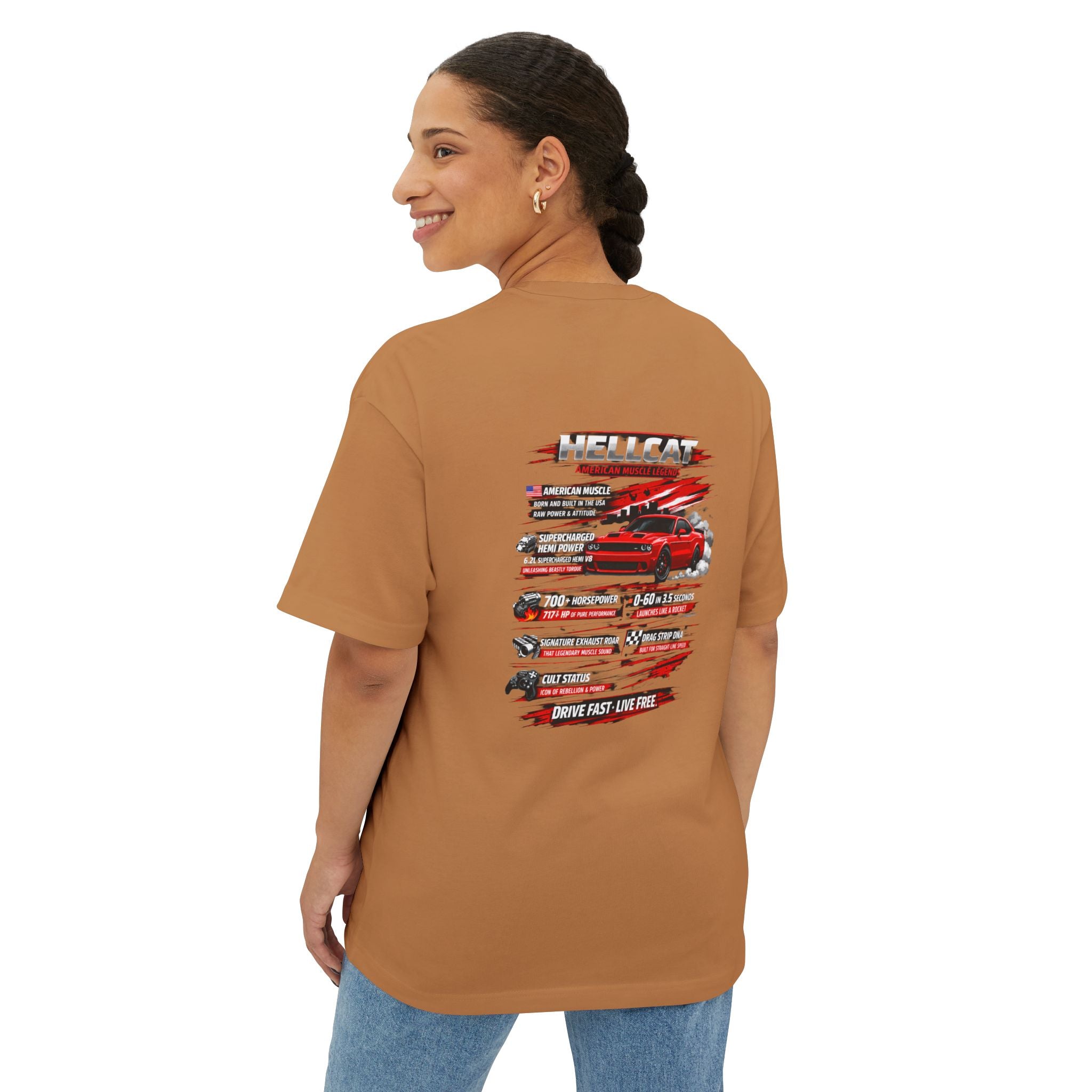 BOLD LINES Oversized Boxy Tee — Minimal Graphic Bold Line Design