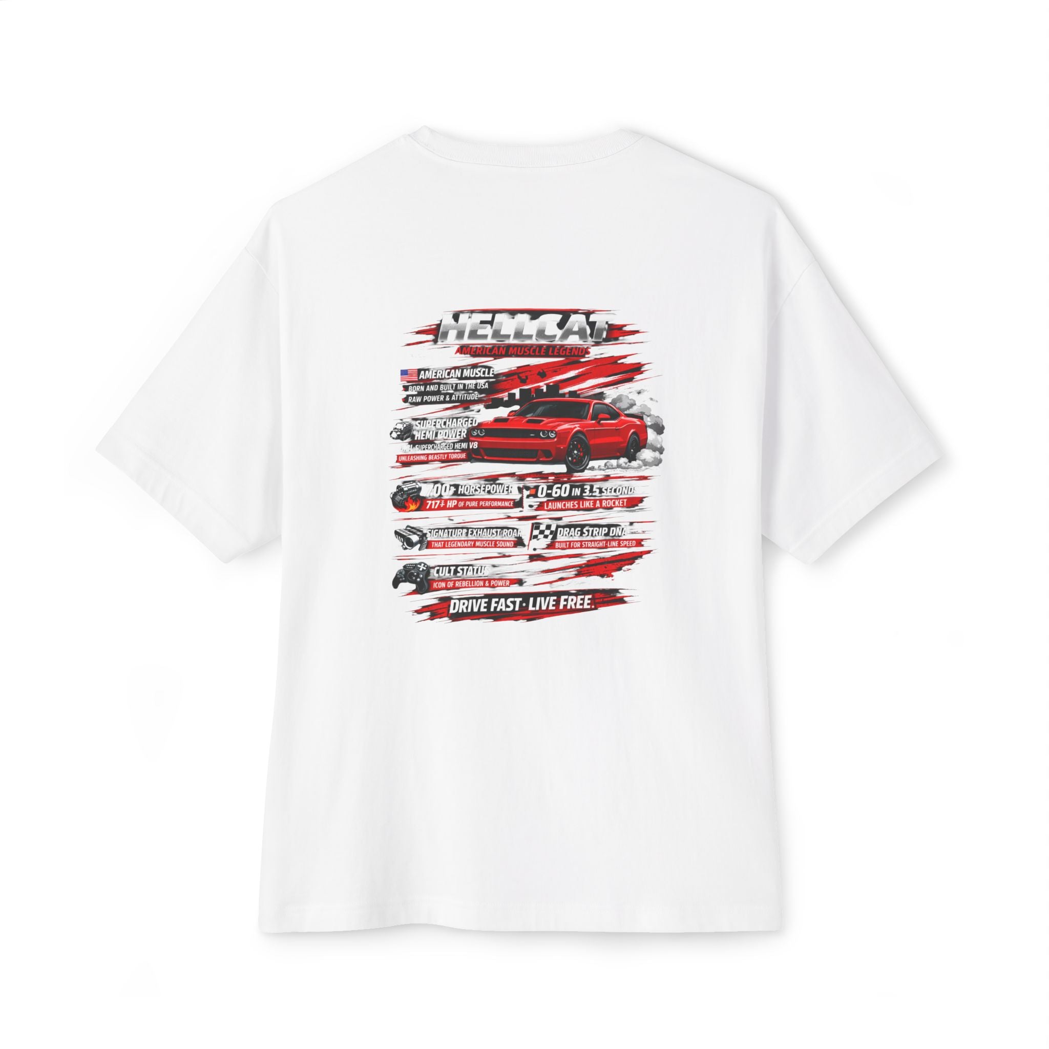 BOLD LINES Oversized Boxy Tee — Minimal Graphic Bold Line Design