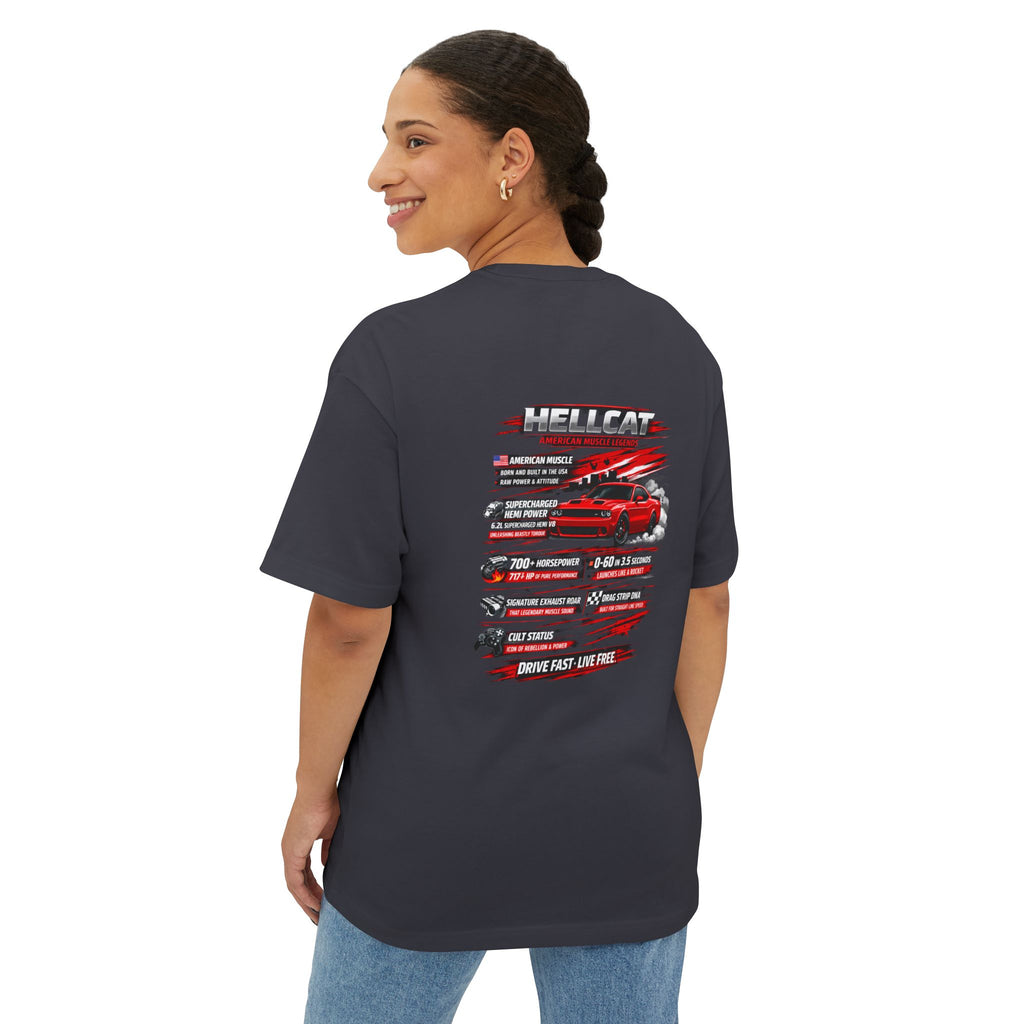 BOLD LINES Oversized Boxy Tee — Minimal Graphic Bold Line Design