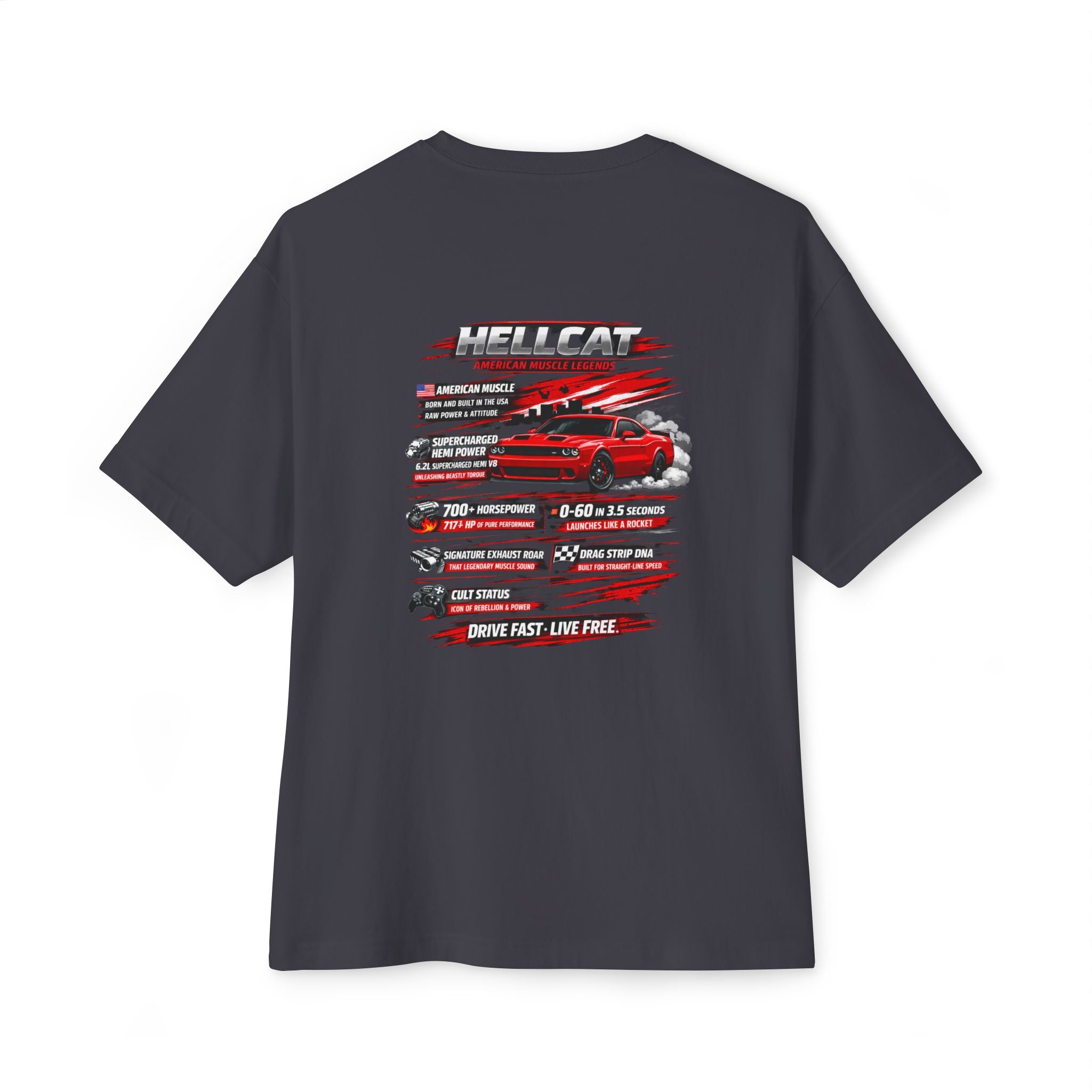 BOLD LINES Oversized Boxy Tee — Minimal Graphic Bold Line Design
